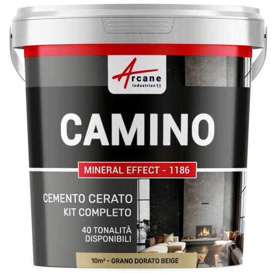 Kit de Hormigón Pulido para Chimenea