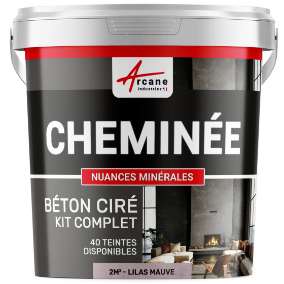 Gewaxt Beton Kit voor Schoorstenen