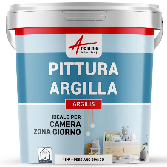 Vernice in argilla naturale per decorazione camera bambini - ARGILIS     