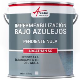 Resina de impermeabilización para baldosas y losas de terraza sobre plots: ARCATHAN SC
