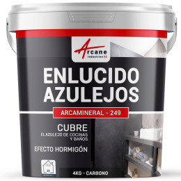 Enlucido para azulejos de baño y cocina, en suelos y paredes - ARCAMINERAL