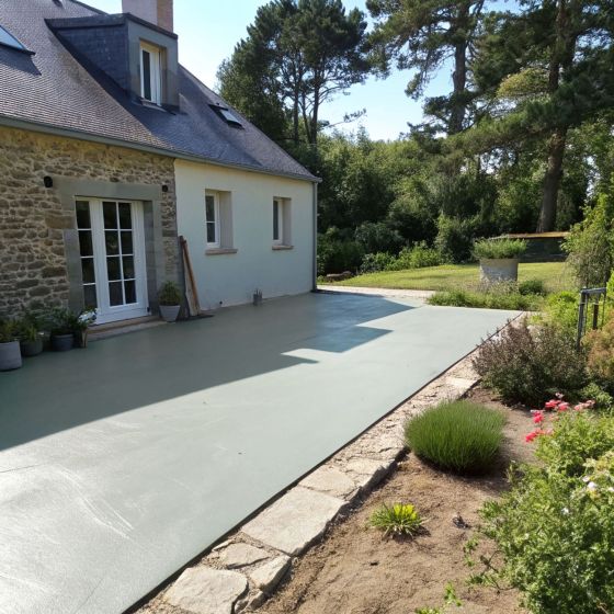 KITBETON CIRE BUITEN - beton cire voor buiten voor vloer, muur, terras, balkon, trap