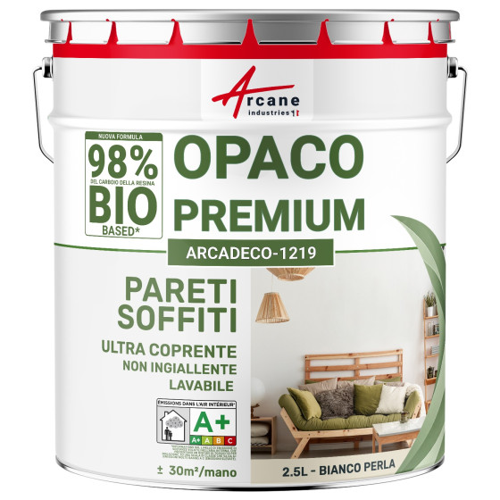 ARCADÉCO BIOSOURCÉ MATE BEIGE - Blanc Perlé - RAL 1013 - 2.5 L
