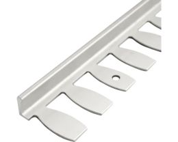 Binari Guida Alluminio Tappeto di Pietra - Profilo Anodizzato Standard o Flessibile - Controllo Spessore