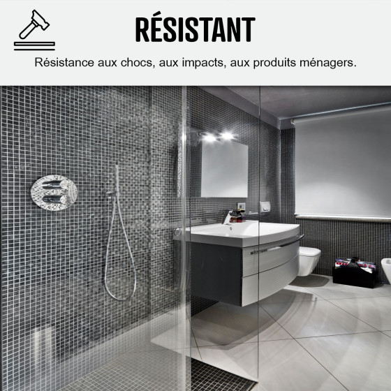 etancheite douche italienne - KIT ARCACLEAR DOUCHE
