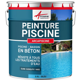 Peinture piscine béton  - ARCAPISCINE