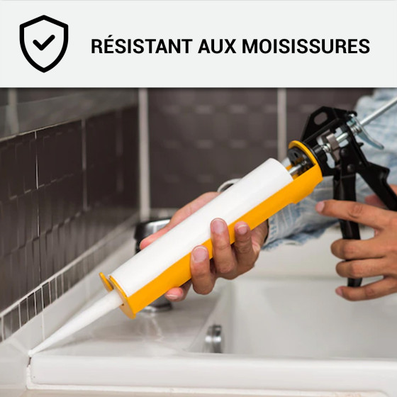 Joint Silicone Douche, Salle de bain, Cuisine : ARCAMASTIC SANITAIRE