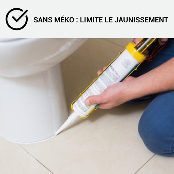 Joint Silicone Douche, Salle de bain, Cuisine : ARCAMASTIC SANITAIRE