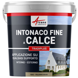 Intonaco a base di calce per decorazione interna ed esterna - TRADIPLUS