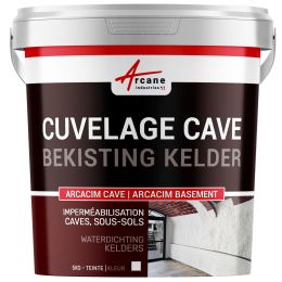 Keldercoating voor kelder, souterrain, garage: ARCACIM BASEMENT