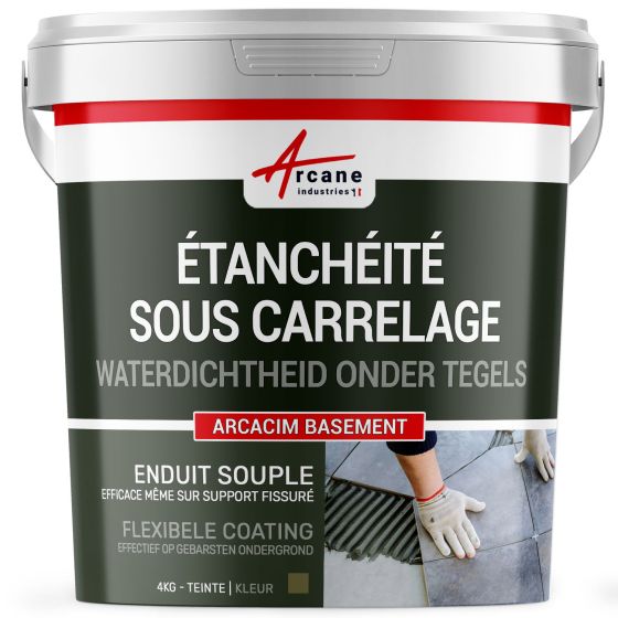 Waterdichtmakende Pleister Onder Tegelwerk: ARCACIM S2