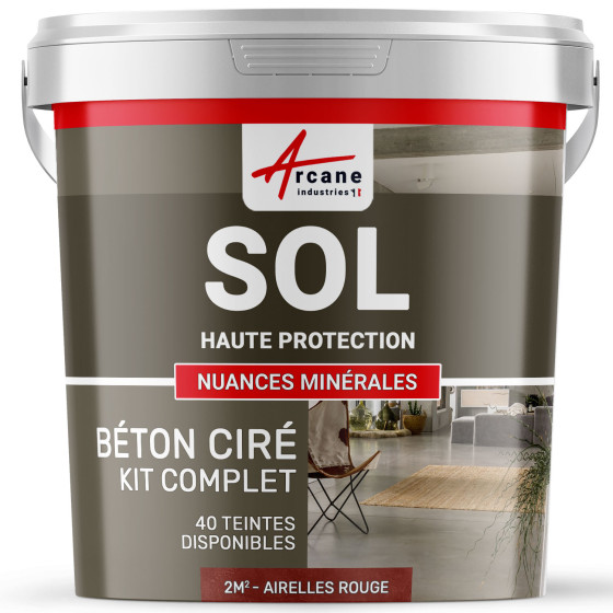 KIT GEWAXTE BETON VLOER HOGE BESCHERMING