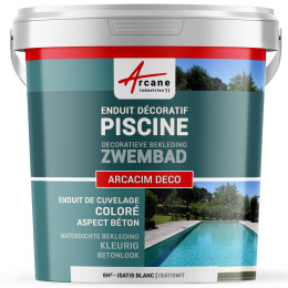Decoratieve afwerkpleister voor zwembaden: ARCACIM Déco - 8 m²