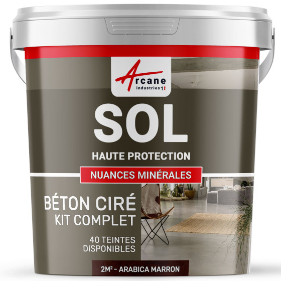 KIT GEWAXTE BETON VLOER HOGE BESCHERMING
