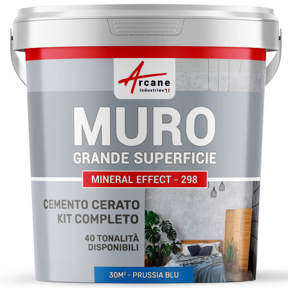 KIT BETON CIRE VOOR GROTE OPPERVLAKKEN - Speciaal Beton Cire voor Muren