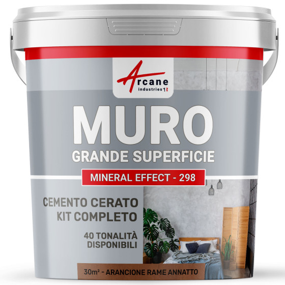 KIT BETON CIRE VOOR GROTE OPPERVLAKKEN - Speciaal Beton Cire voor Muren