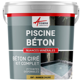 Gewaxt Beton Kit voor Betonnen Zwembaden - Waterdichte Coating met Hoge Weerstand voor ZWEMBADEN