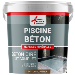 Gewaxt Beton Kit voor Betonnen Zwembaden - Waterdichte Coating met Hoge Weerstand voor ZWEMBADEN